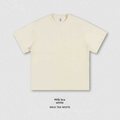 American-Style Small-Neck Short-Sleeve T-Shirt for Men