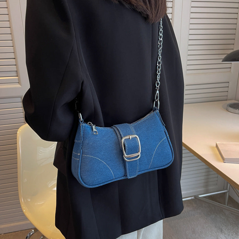 High-end Canvas Ketting Crossbody Tas
