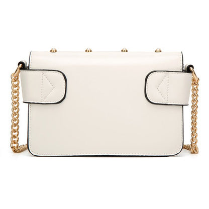 Luxe designer vintage kleine handtas met bijenklep