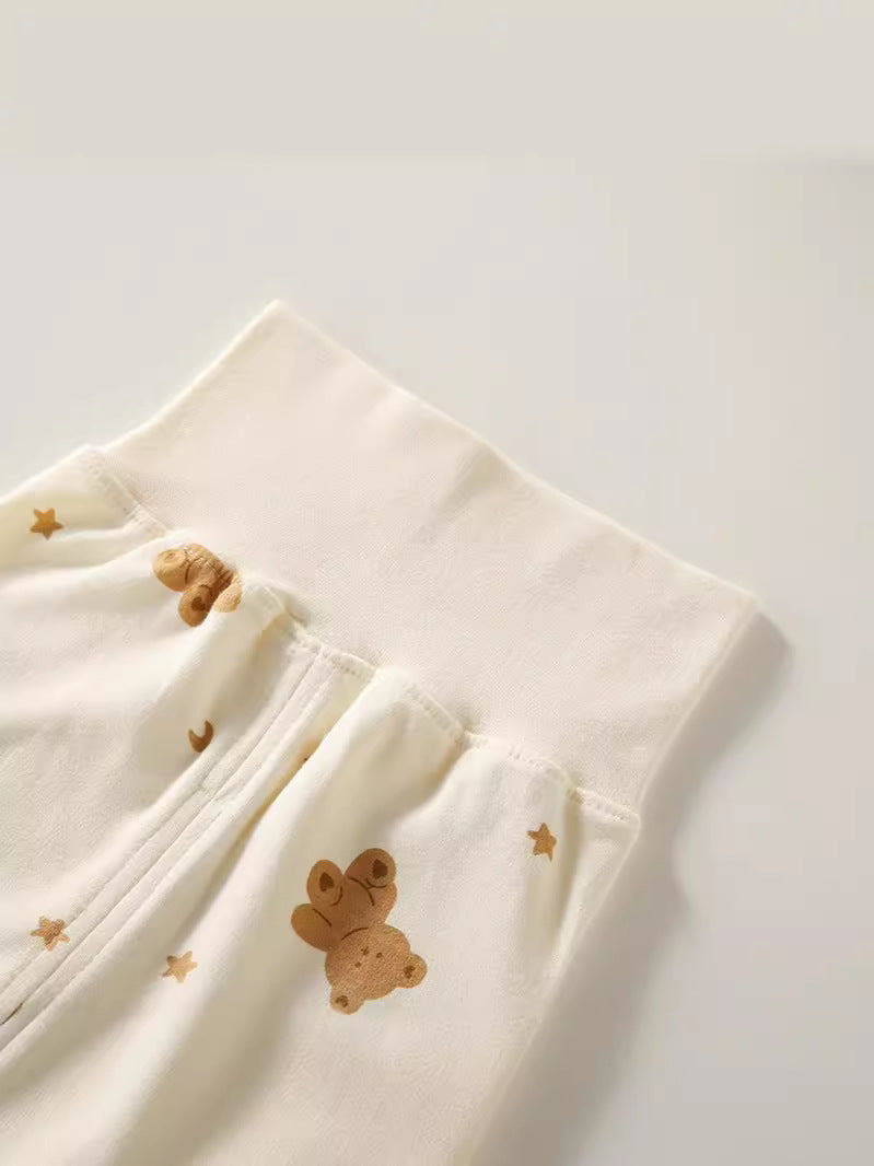 Childrens Cotton Pajama Set Long Sleeve Two-Piece