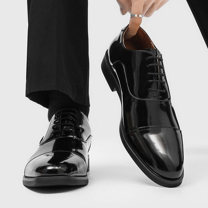 Classic Three-Strap Derby Oxford Shoes