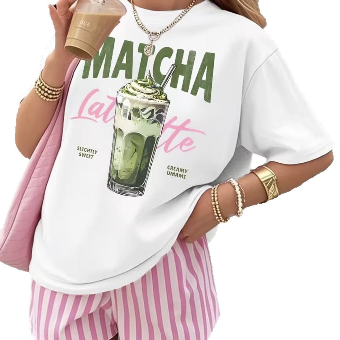 Women's Fun Print Pure Cotton Loose Fit Short Sleeve T-Shirt