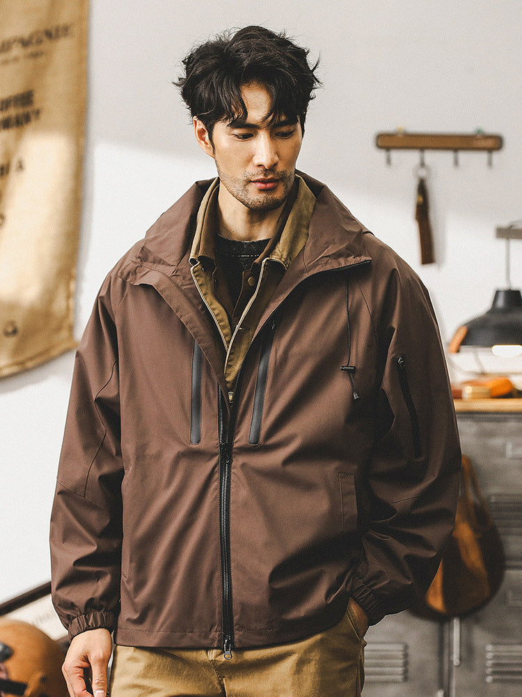 Amerikaanse Retro Outdoor Jas Heren