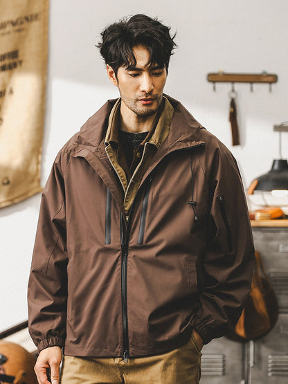 Amerikaanse Retro Outdoor Jas Heren