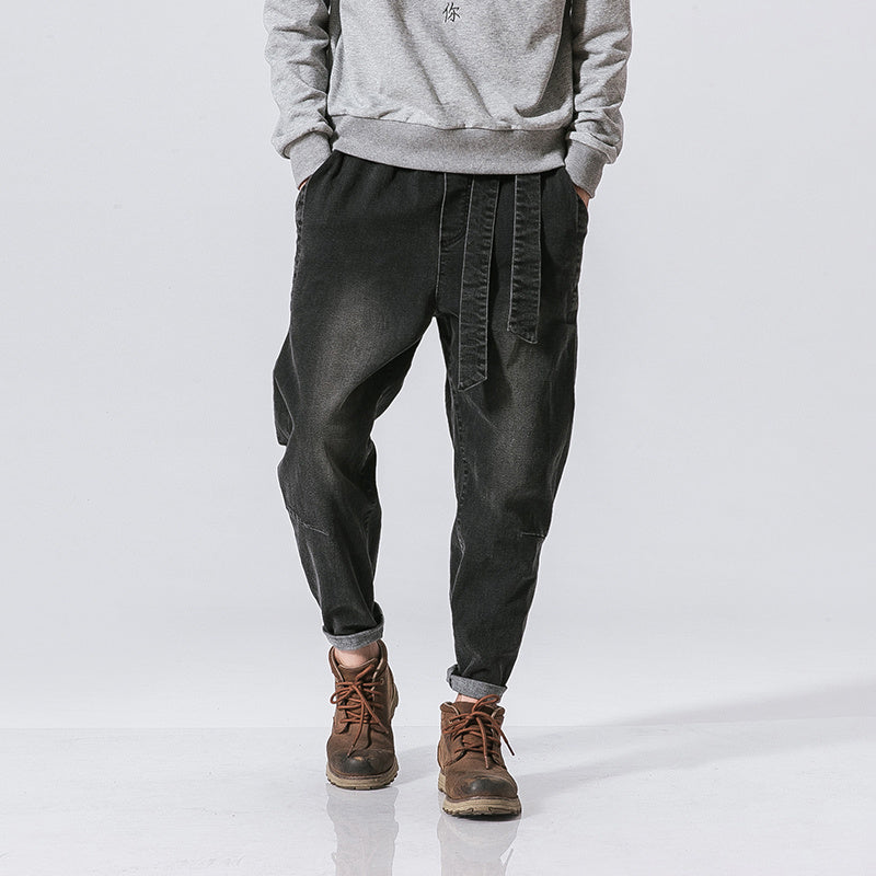 Vintage heren losse jeans