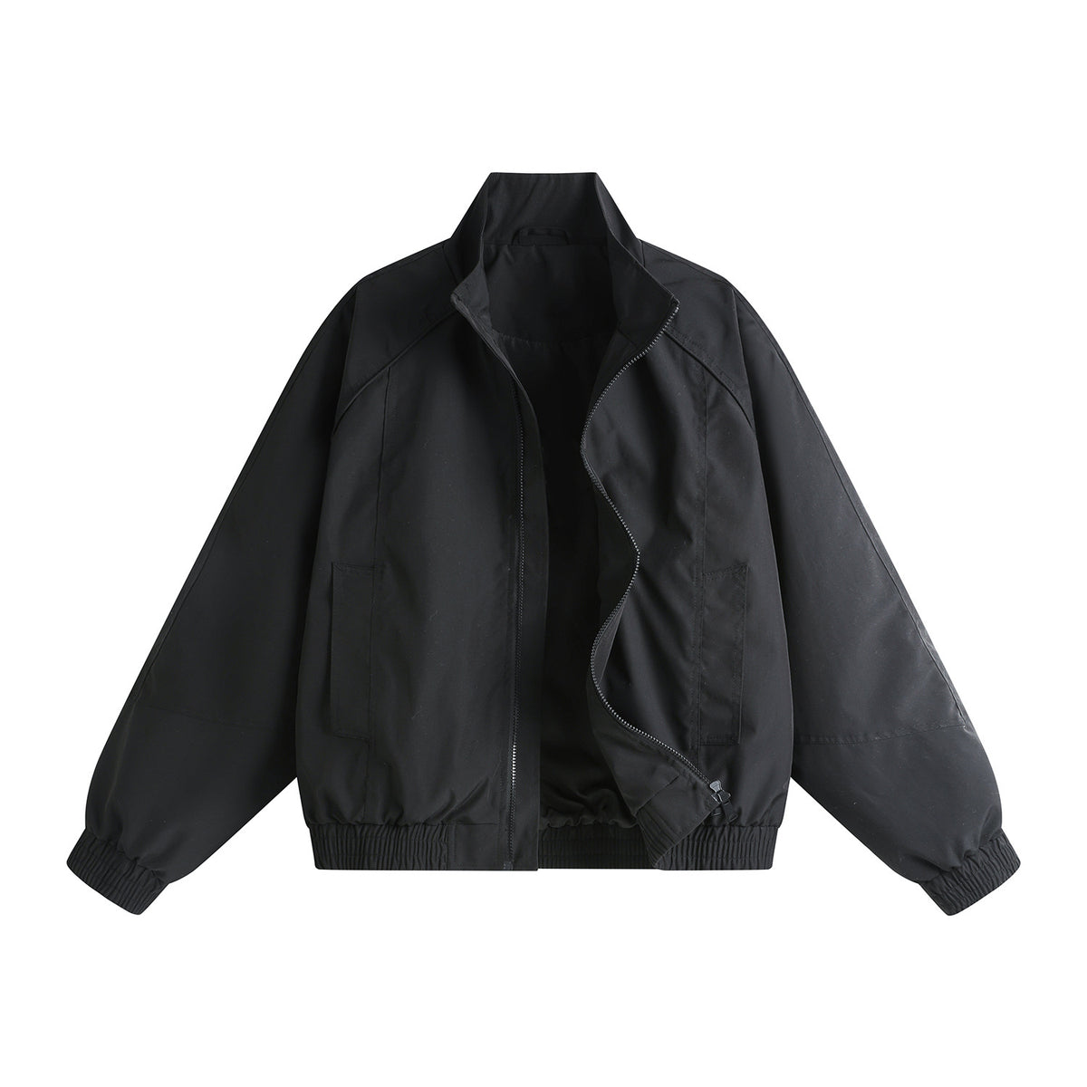 Mens Casual Stand Collar Jacket