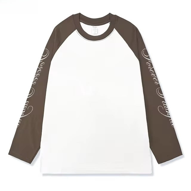 Patchwork Long Sleeve T-shirt