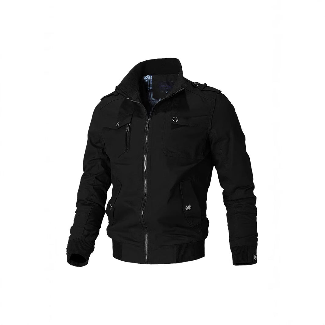 Fitted Zipper Jacket for Men