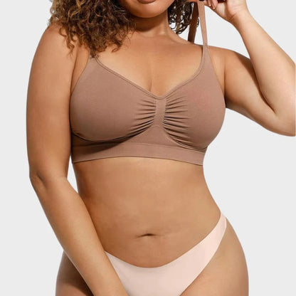Wireless Push-Up Bra Seamless Comfort