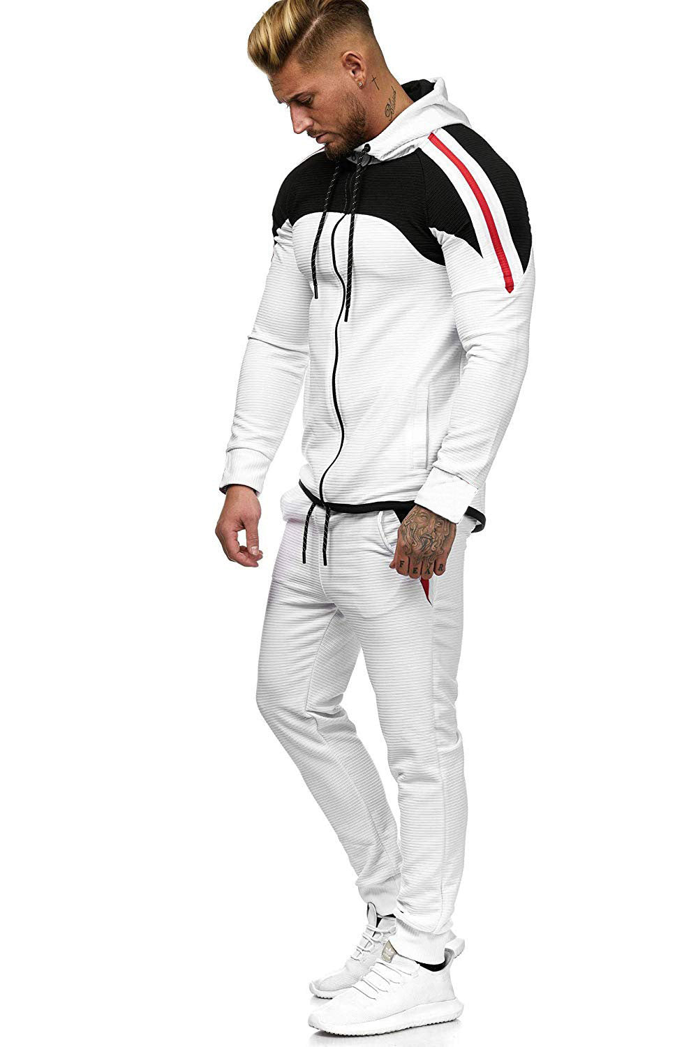 Heren sportpak katoen