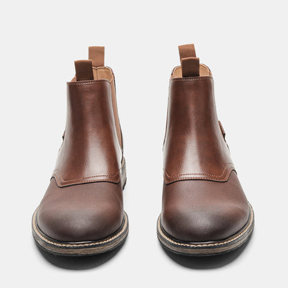 Trendy heren korte PU-leren laarzen