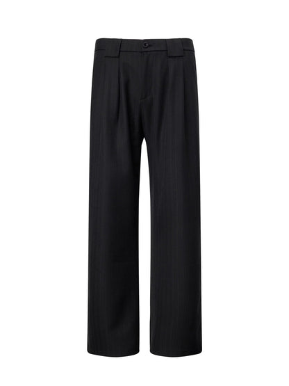 Retro Striped Loose Casual Pants for Men