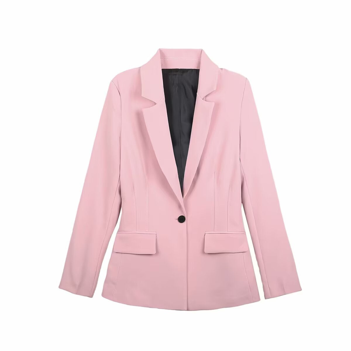 Elegant slank gesneden colbert in forenzenstijl
