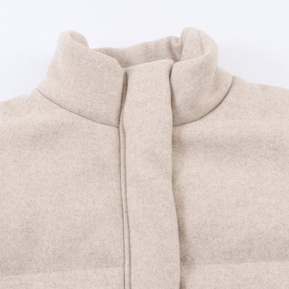 Dames casual losvallende jas met opstaande kraag