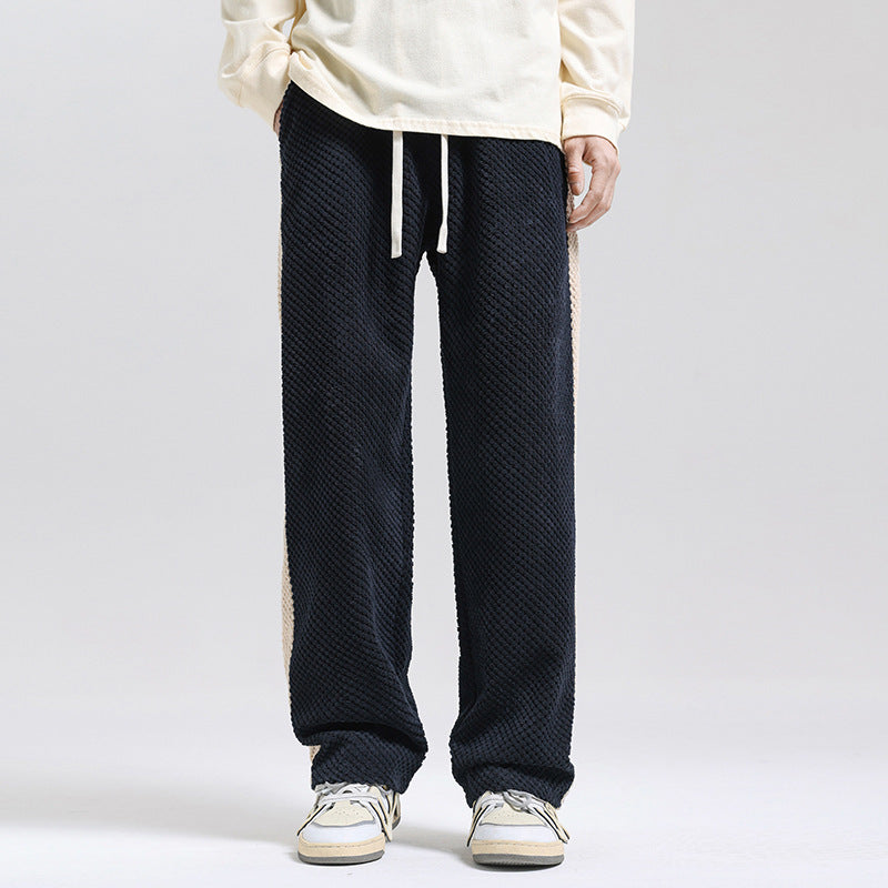 Men's Loose Straight Trendy Casual Sports Trousers