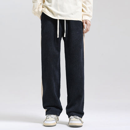 Men's Loose Straight Trendy Casual Sports Trousers