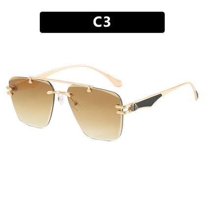 Montuurloze trendy dames zonnebril UV-bestendig