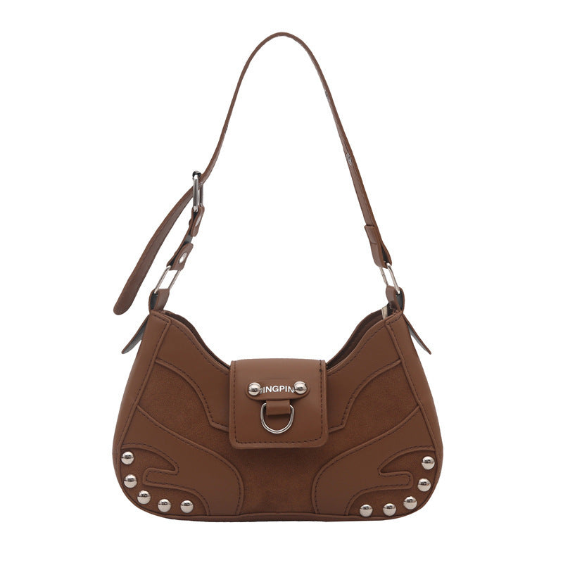 Retro Crossbody Bag with Shoulder Strap