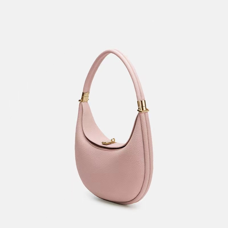 Middelgrote leren handtas Klassiek Selenodont-design