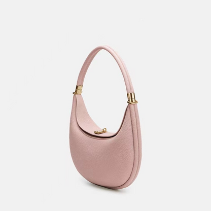 Middelgrote leren handtas Klassiek Selenodont-design