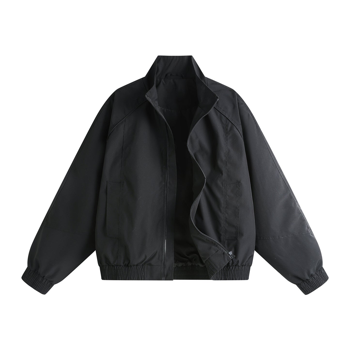 Mens Casual Stand Collar Jacket