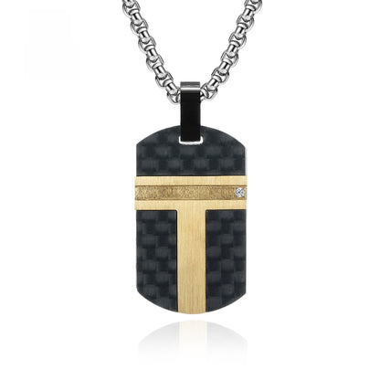 Retro-style trendy rhinestone necklace
