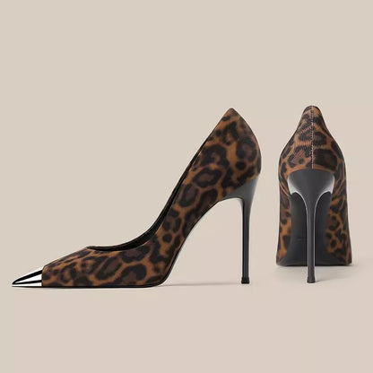 Womens Pointed Toe Stiletto Heel Pumps