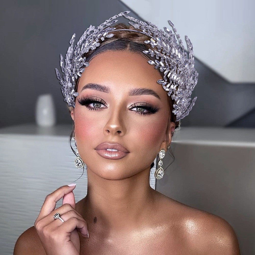 Bruids/haaraccessoires met strass-steentjes