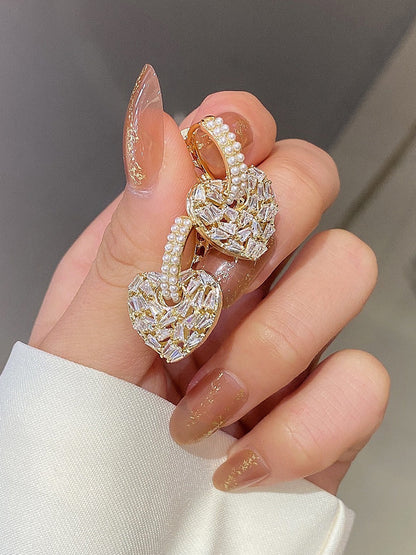 Trendy eenvoudige oorbellen