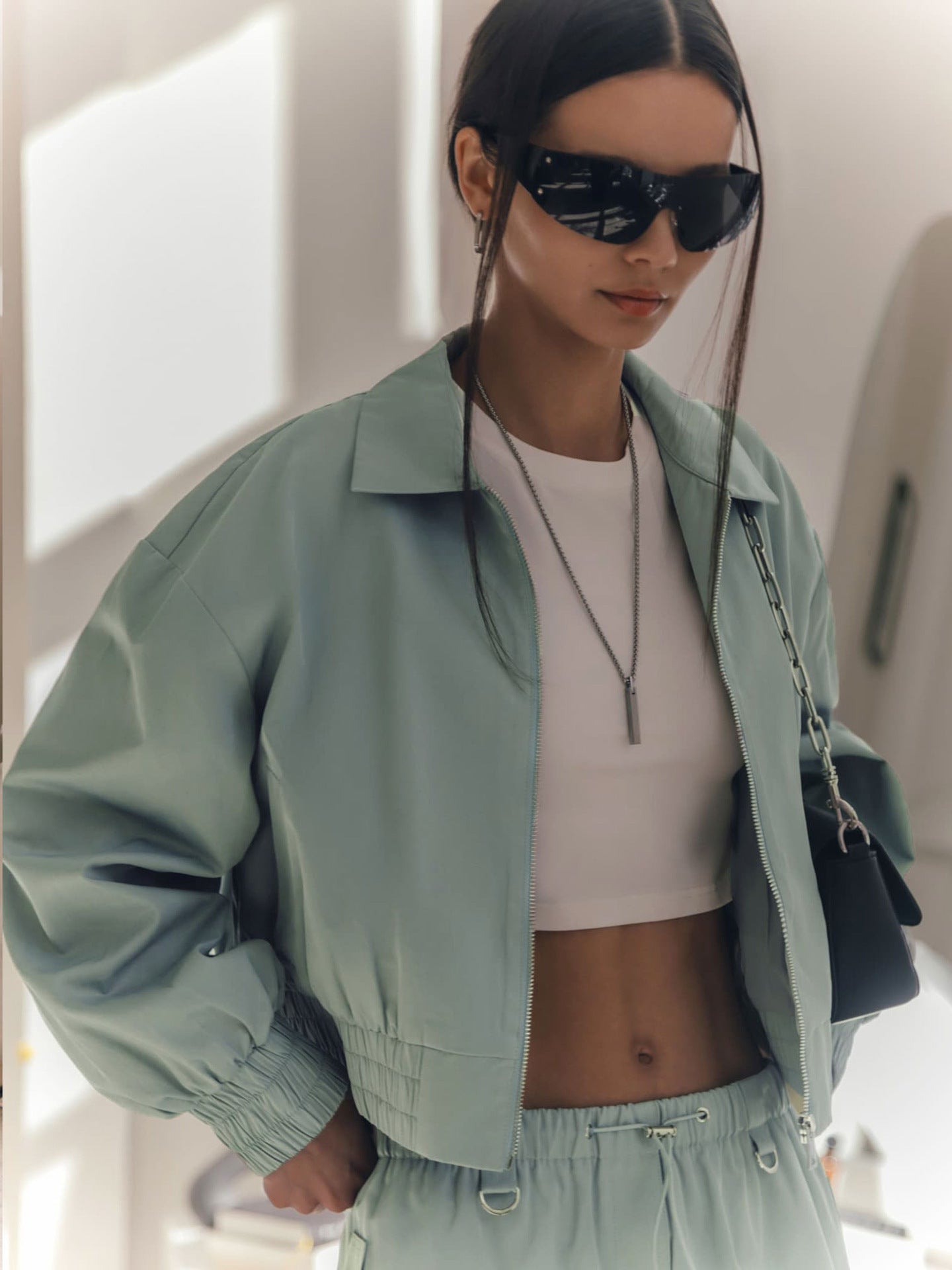 Europese en Amerikaanse korte revers jacket