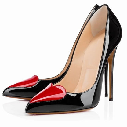 Rode Love Pointed High Heels Stiletto Pumps