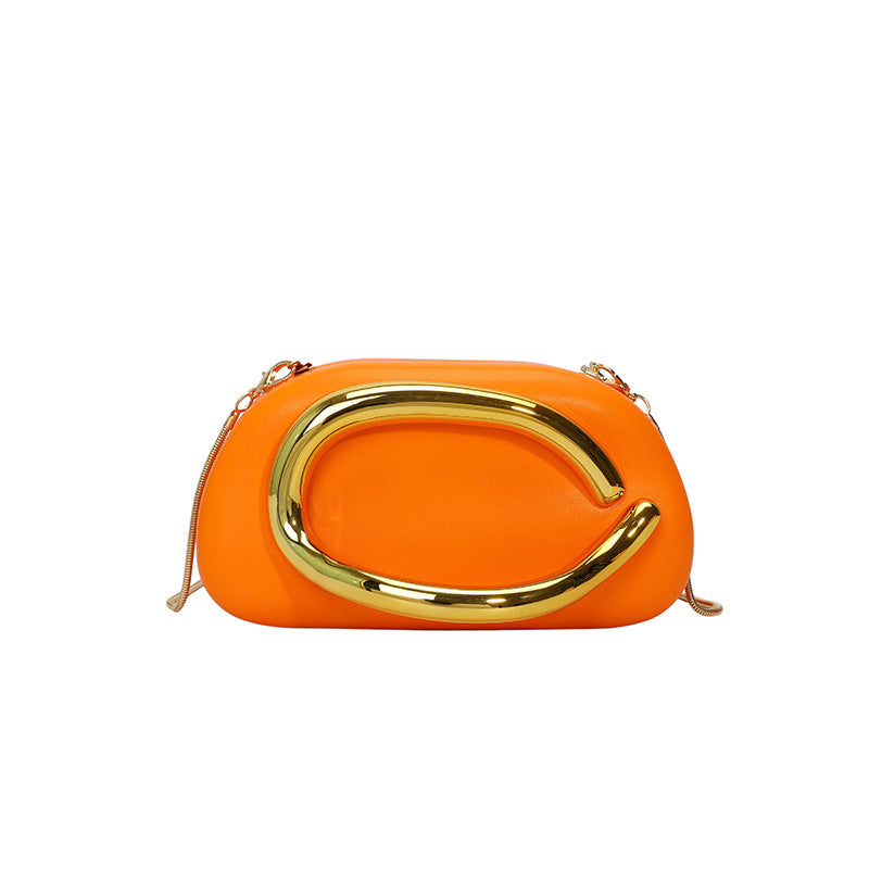 Elegant Chain Strap Clutch Bag