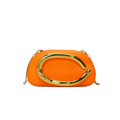 Elegant Chain Strap Clutch Bag