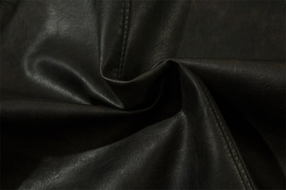 Amerikaans effen PU-leren colbert voor heren