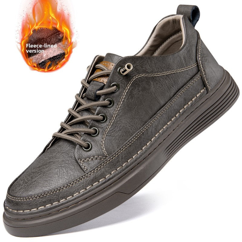 Mens Cowhide Casual Shoes