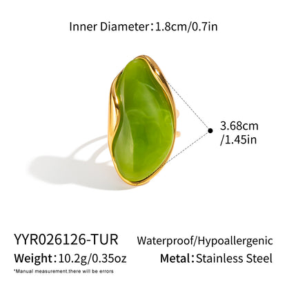 Resin Open-Style Ring for Women