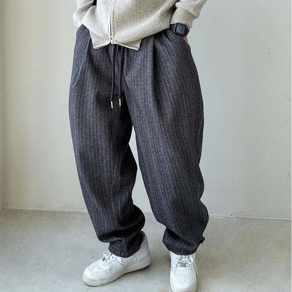 Casual Wide-Leg Trousers