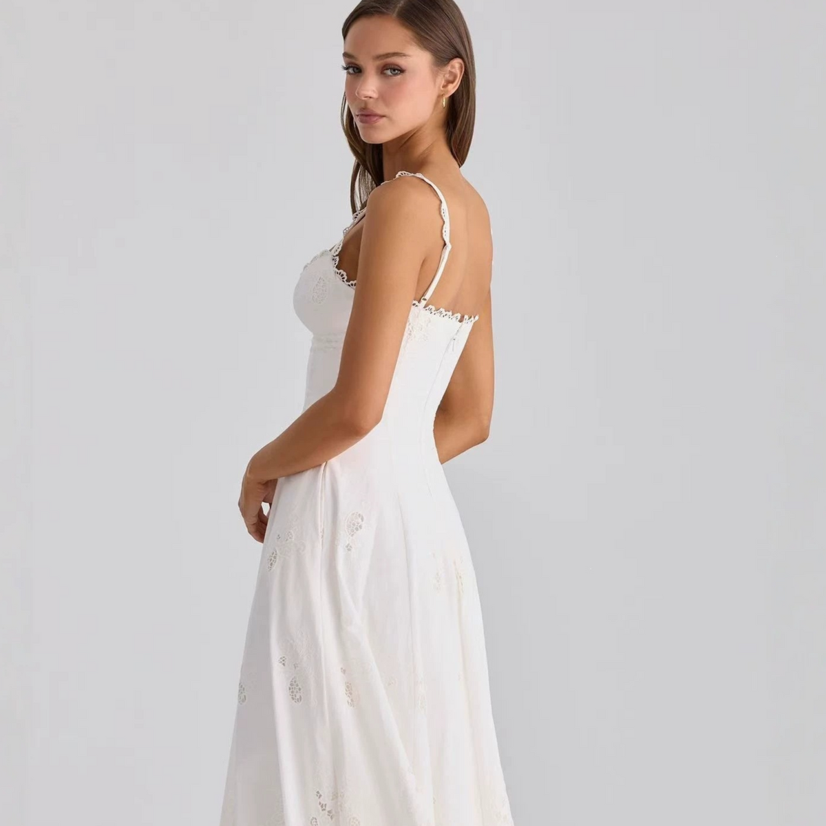 Women's embroidered dress