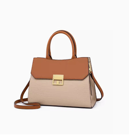 High-end modieuze en sfeervolle handtas met krokodillenpatroon