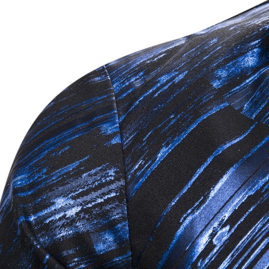 Europese heren colbert met print