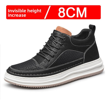 Men's Invisible Height Increasing Casual Sneakers Thick Sole Shoes