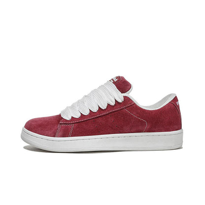 Men's Genuine Leather Soft-Soled Casual Sneakers