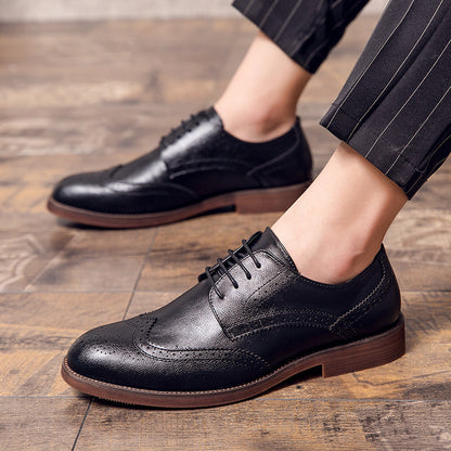 Klassieke leren veterschoenen voor heren