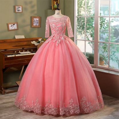 Elegant One-Shoulder Evening Gown