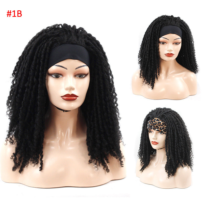 Dreadlock Crochet Headband Wig