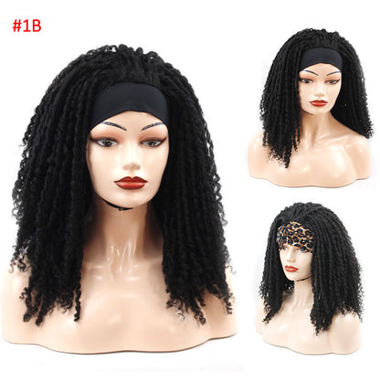 Dreadlock Crochet Headband Wig