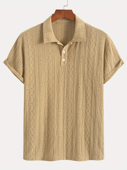 Ademende lichtgewicht casual polo