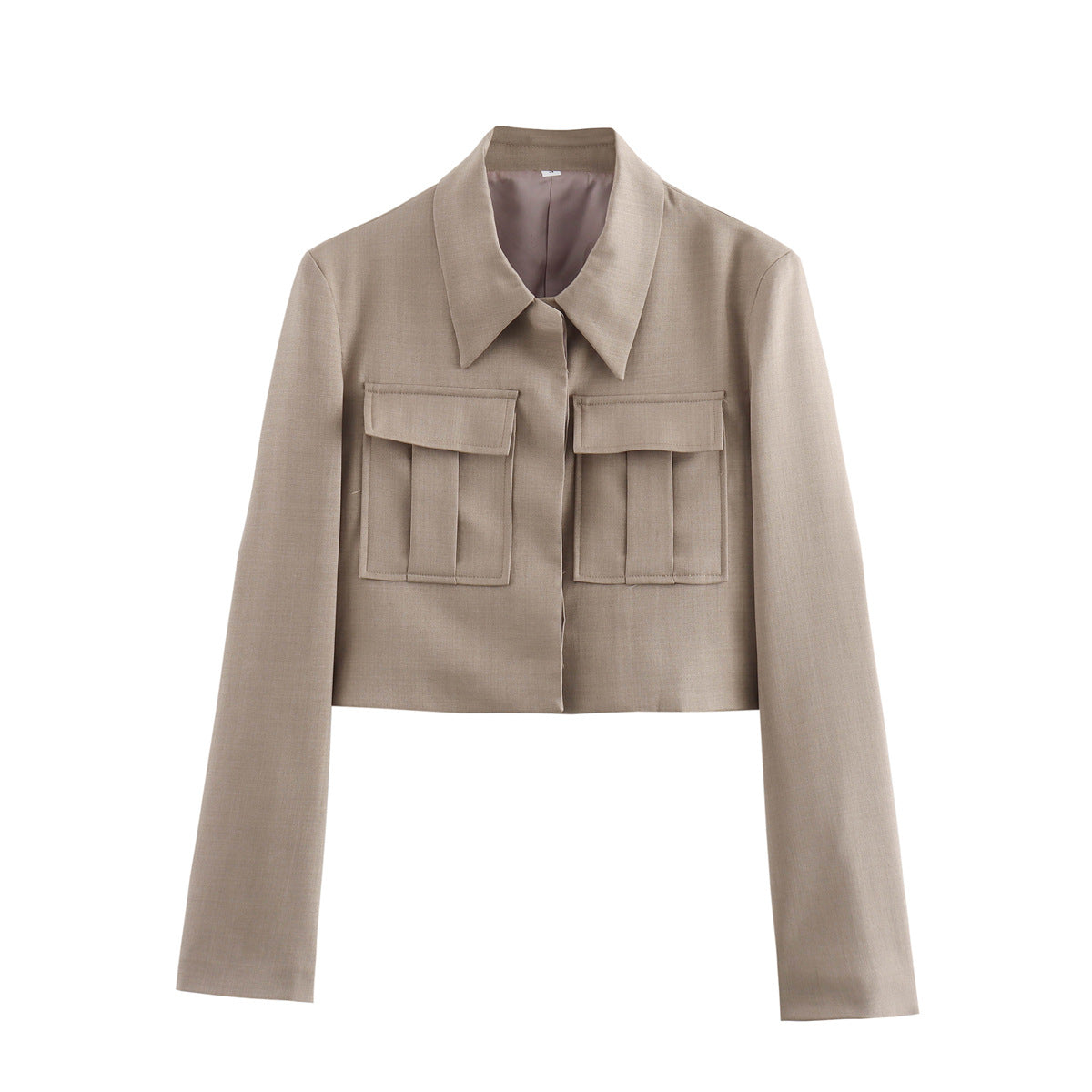 Women's Jacket + Long Straight Pants Suit