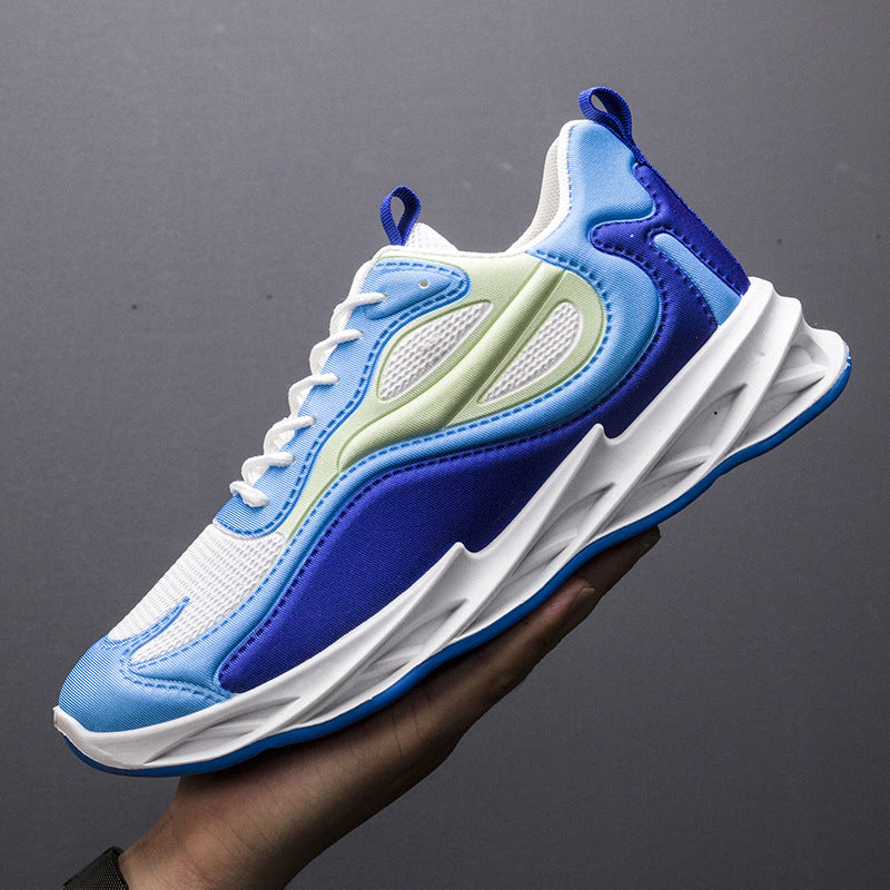 Blade trendy ademend color- block sneakers voor heren