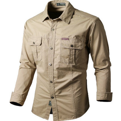 New Casual Loose Long-sleeved Work Shirt